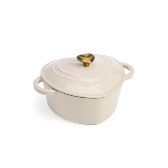 Paris Hilton Dutch Oven 2qt Cream - Picture 1 of 7